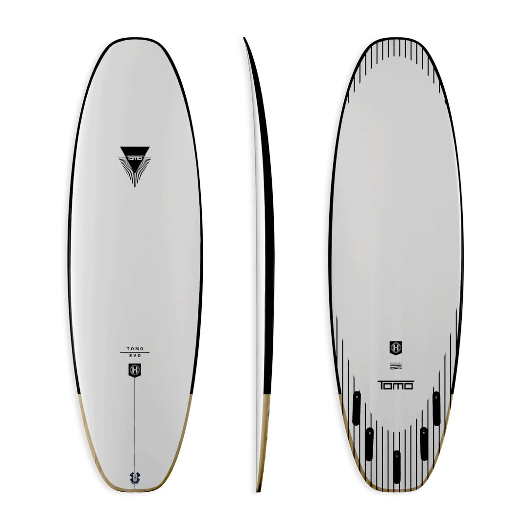 TOMO EVO HELIUMファイヤーワイヤーサーフボード5'5\